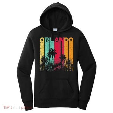 Vintage Orlando Florida Vacation Souvenir Women's Hoodie