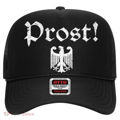 Vintage Oktoberfest German Coat Of Arms Prost Hat