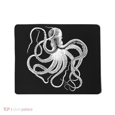 Vintage Octopus Illustration Mousepad