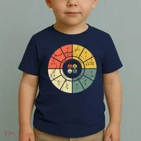 Vintage Ohms Law Diagram Electrical Electronics Engineer Toddler T-Shirt thumb 2