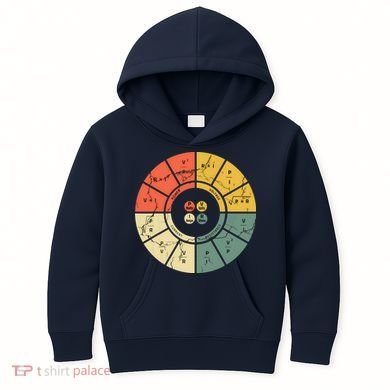 Vintage Ohms Law Diagram Electrical Electronics Engineer Kids Hoodie