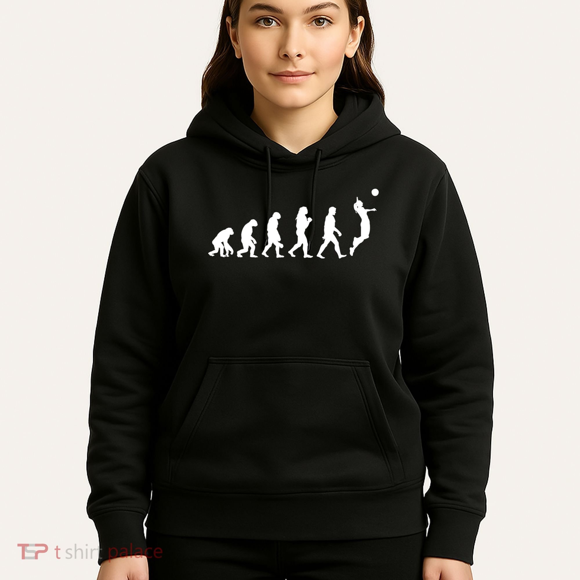 Volleyball Evolution Hoodie