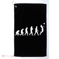 Volleyball Evolution Golf Towel thumb 0