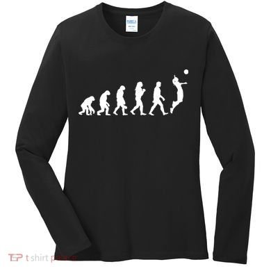 Volleyball Evolution Women's Long Sleeve Shirt