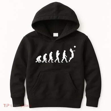 Volleyball Evolution Kids Hoodie