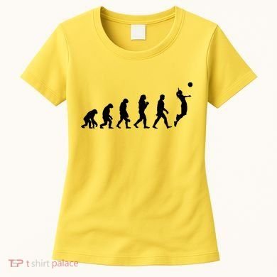 Volleyball Evolution Women's T-Shirt
