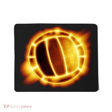 Volleyball Fire Glow Mousepad
