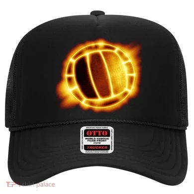 Volleyball Fire Glow Hat