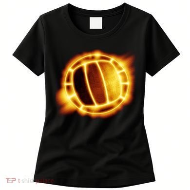 Volleyball Fire Glow Women's T-Shirt