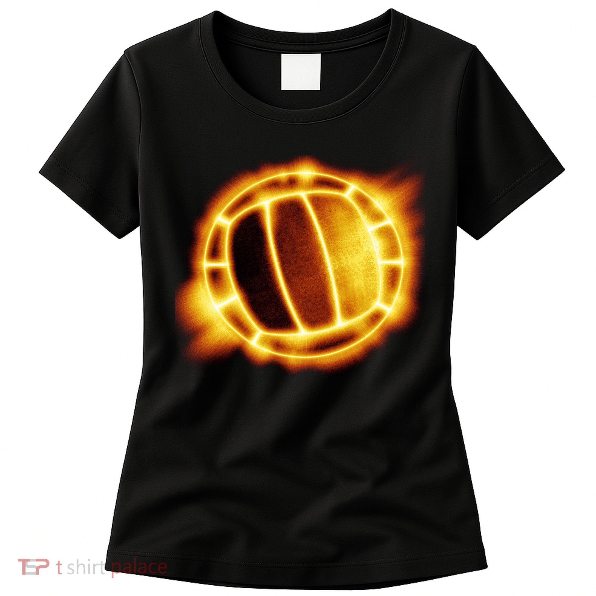 Volleyball Fire Glow Women's T-Shirt