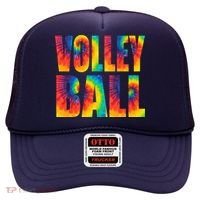 Volleyball Retro Tie Dye Hat thumb 0