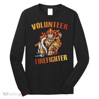 Volunteer Firefighter Long Sleeve Shirt