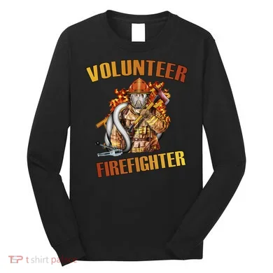Volunteer Firefighter Long Sleeve Shirt