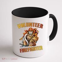 Volunteer Firefighter Coffee Mug thumb 1