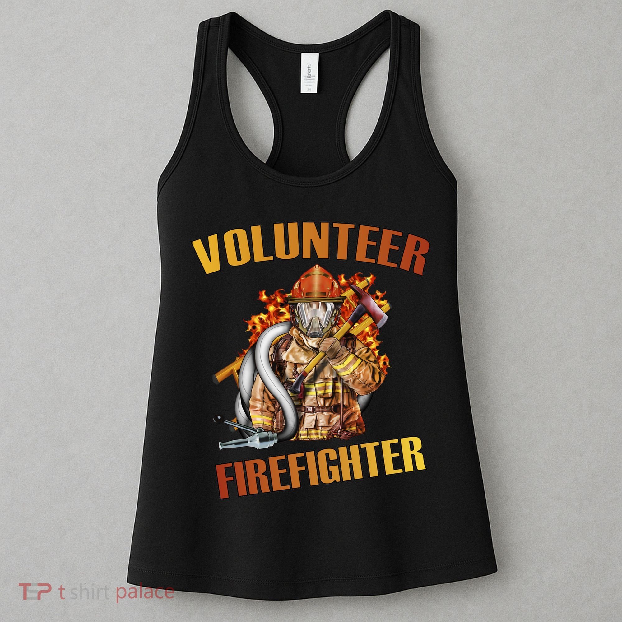 Volunteer Firefighter Women's Tank Top