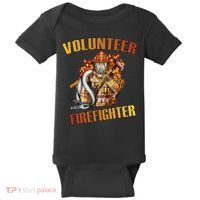 Volunteer Firefighter Baby Bodysuit thumb 0