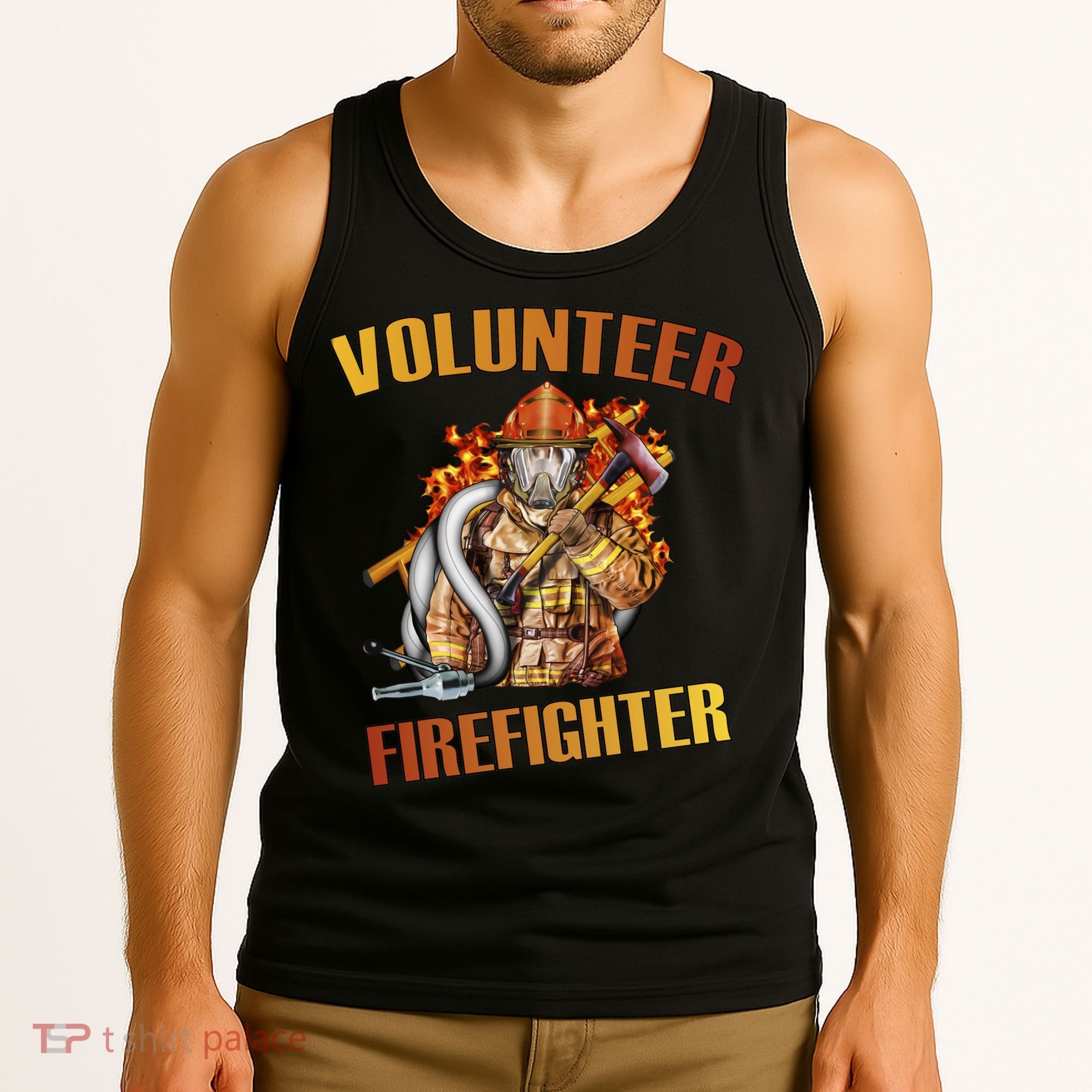 Volunteer Firefighter Tank Top