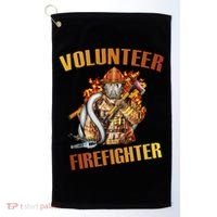 Volunteer Firefighter Golf Towel thumb 0