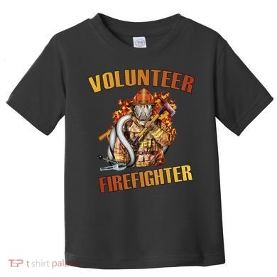 Volunteer Firefighter Toddler T-Shirt