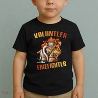 Volunteer Firefighter Toddler T-Shirt thumb 2