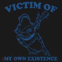 Victim Of My Own Existence Funny Meme Gag Toddler Hoodie thumb 2