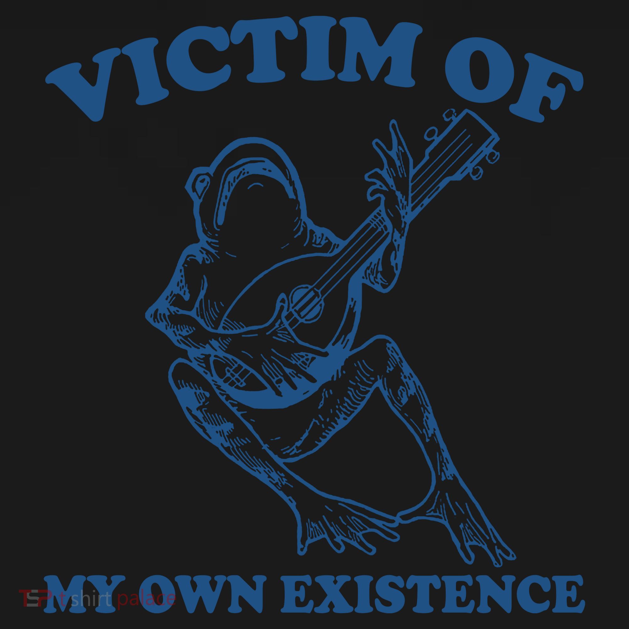 Victim Of My Own Existence Funny Meme Gag Toddler Hoodie