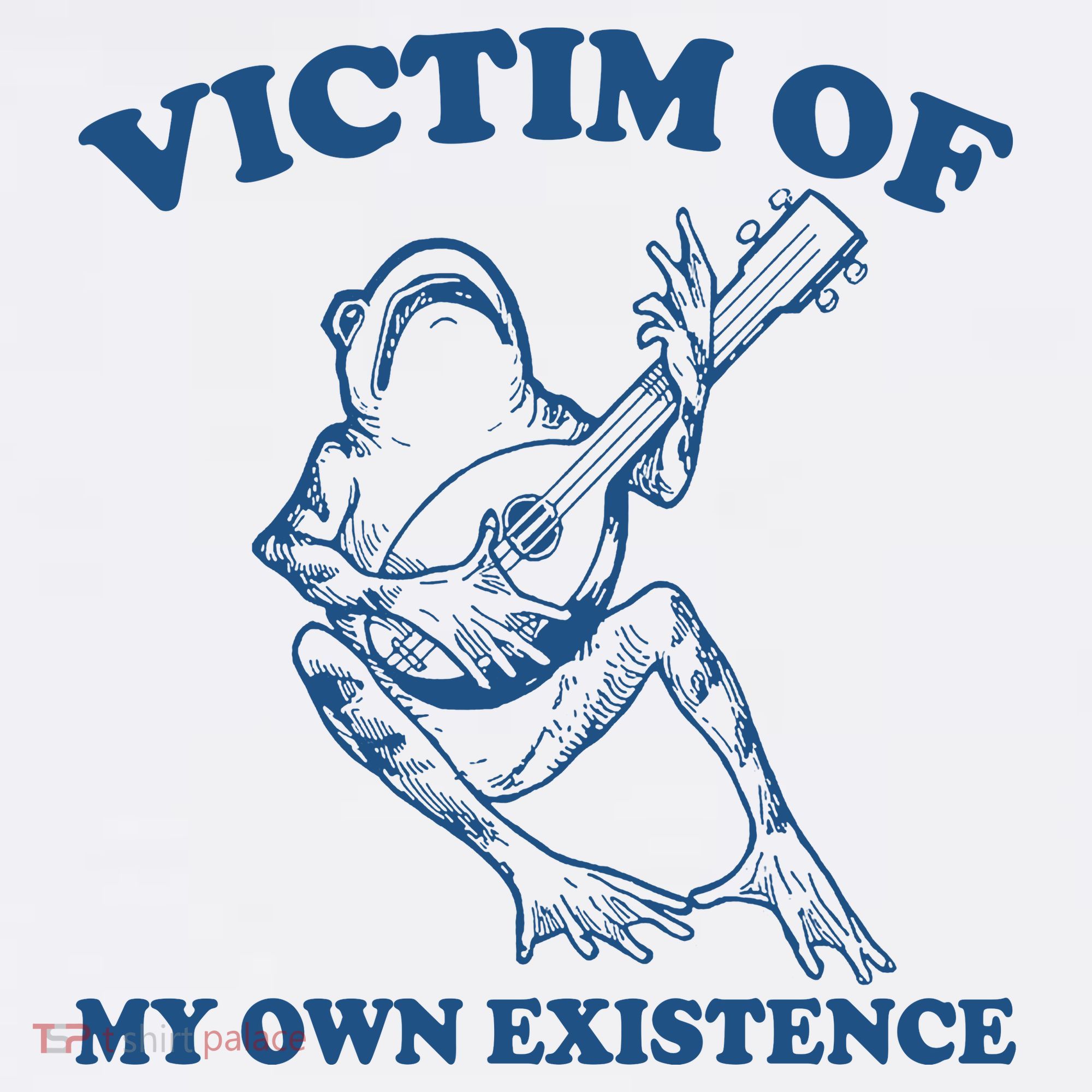 Victim Of My Own Existence Funny Meme Gag Sweatshirt