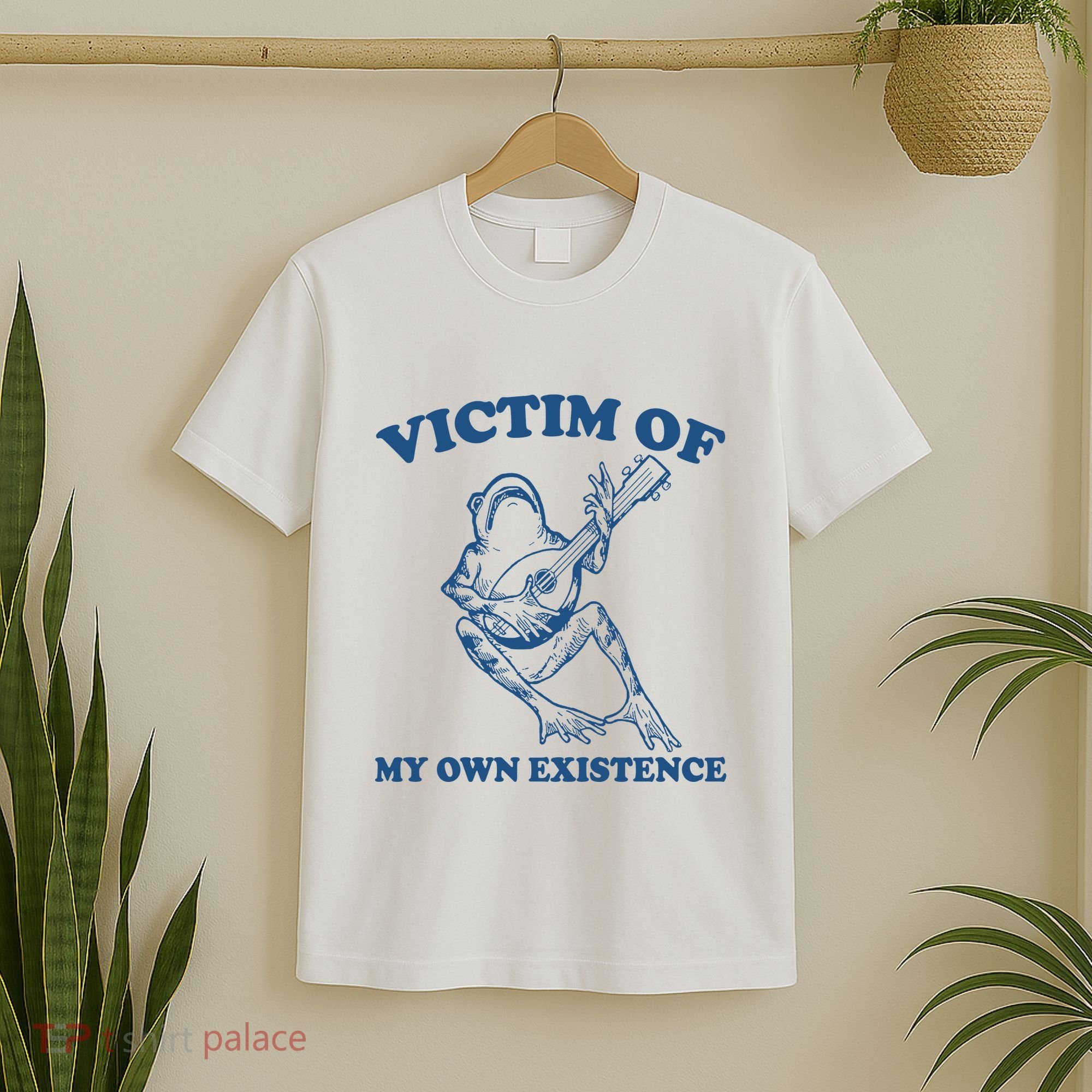Victim Of My Own Existence Funny Meme Gag T-Shirt