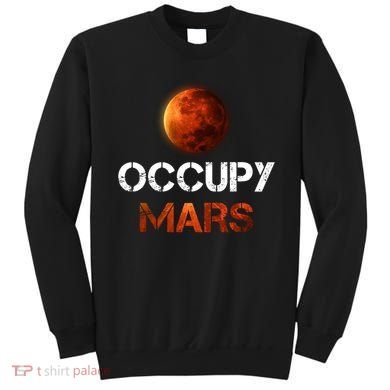 Vintage Occupy Mars Space Explorer Sweatshirt