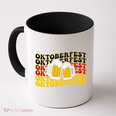 Vintage Oktoberfest Munich Germany Flag Drinking Coffee Mug