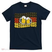 Vintage Oktoberfest Munich Germany Flag Drinking T-Shirt thumb 0