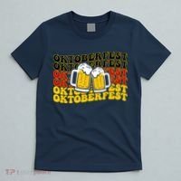 Vintage Oktoberfest Munich Germany Flag Drinking T-Shirt thumb 5
