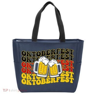 Vintage Oktoberfest Munich Germany Flag Drinking Tote Bag