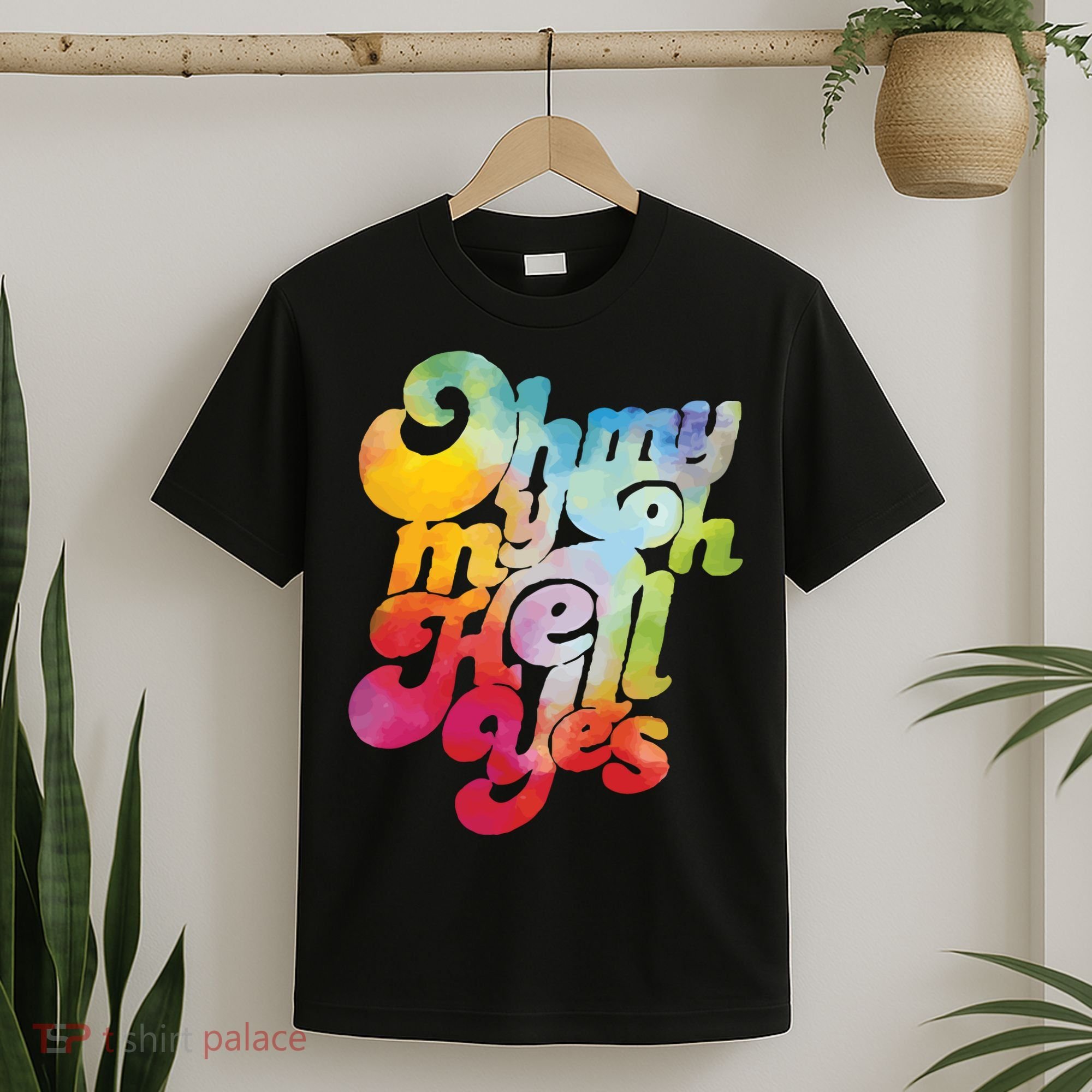 Vintage Oh My My Oh Hell Yes Classic Rock Country Music T-Shirt