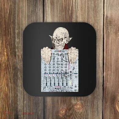 Vampire Orlock Mixing Board Coaster
