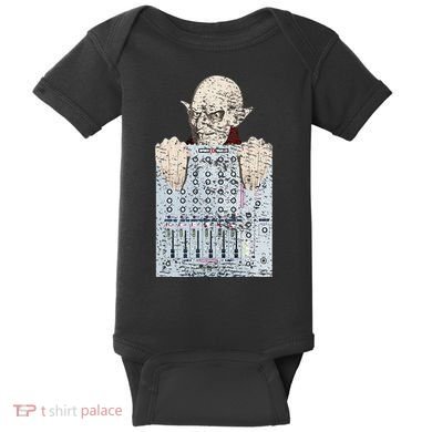 Vampire Orlock Mixing Board Baby Bodysuit