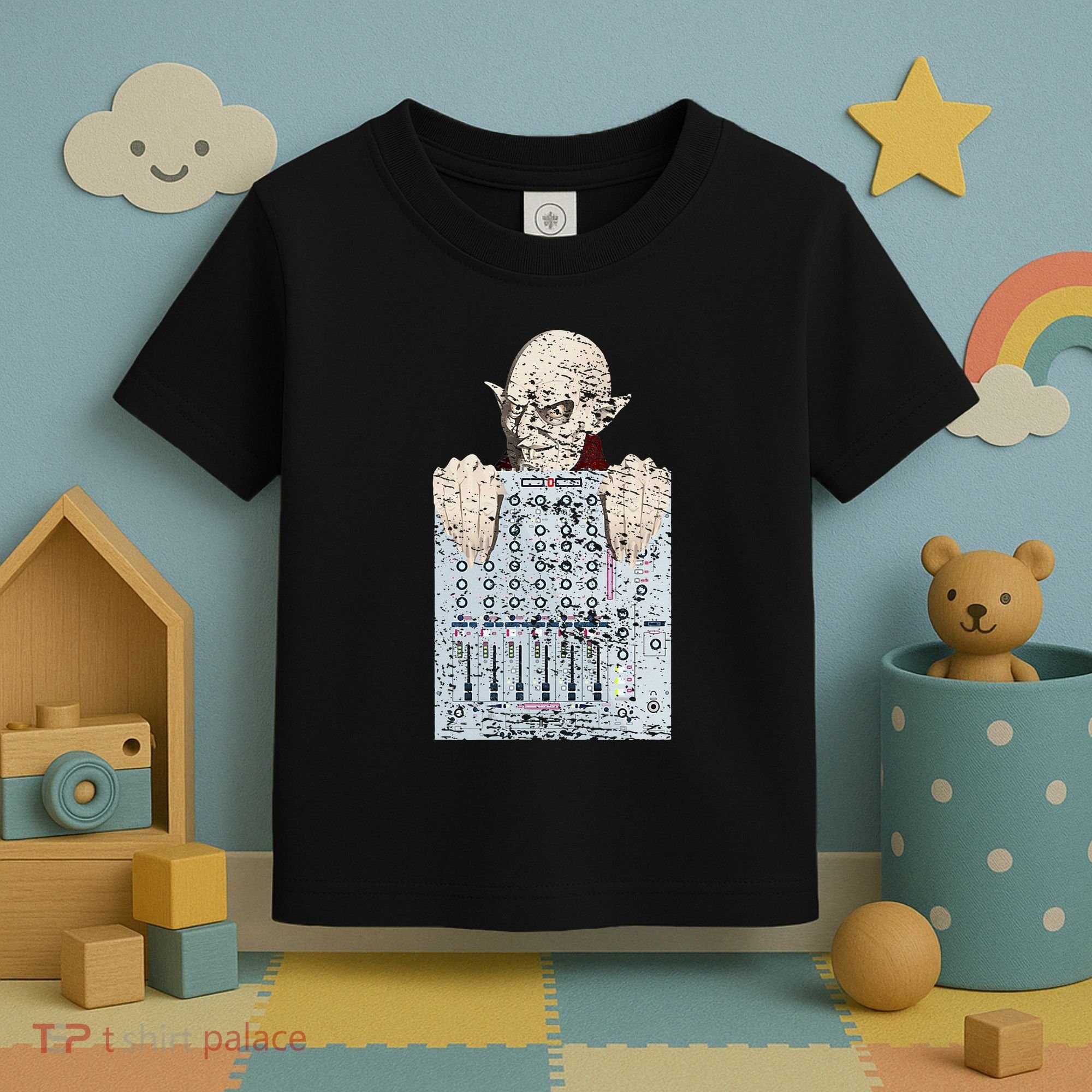 Vampire Orlock Mixing Board Toddler T-Shirt