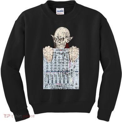 Vampire Orlock Mixing Board Kids Sweatshirt