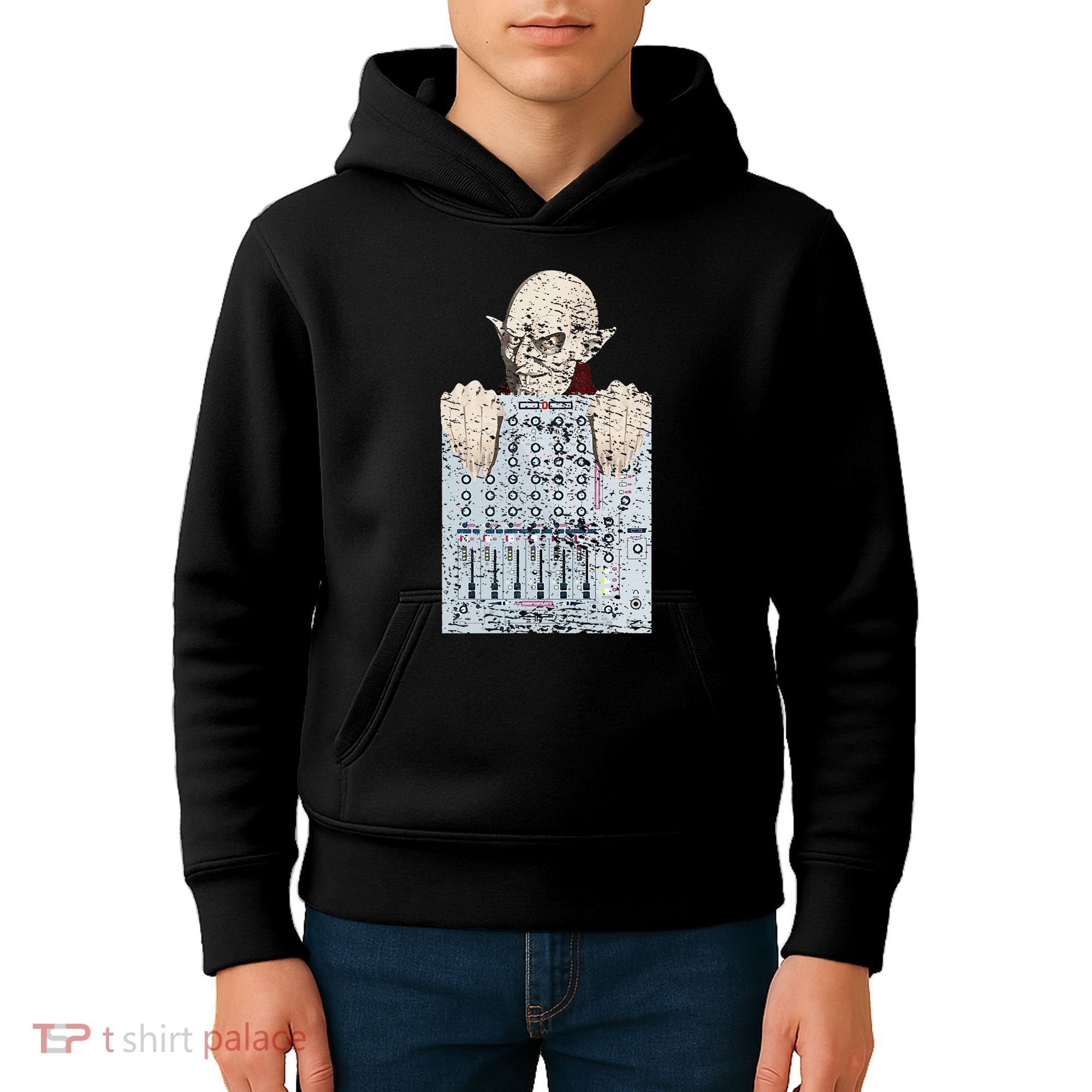 Vampire Orlock Mixing Board Kids Hoodie
