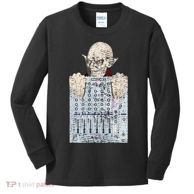 Vampire Orlock Mixing Board Kids Long Sleeve Shirt