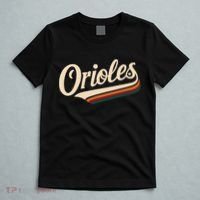 Vintage Orioles Name Retro Throwback T-Shirt thumb 5