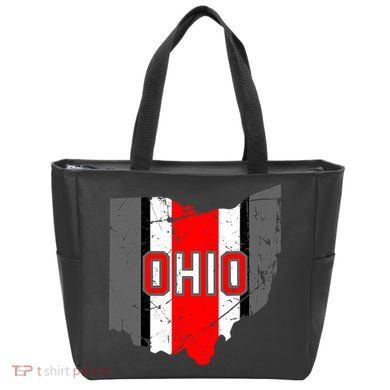 Vintage OHIO Ohio State Map Tote Bag