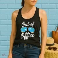 Vacation Out Office Beach Summer Tropical Travel Women's Tank Top thumb 2