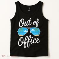 Vacation Out Office Beach Summer Tropical Travel Tank Top thumb 2