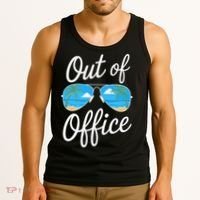 Vacation Out Office Beach Summer Tropical Travel Tank Top thumb 3