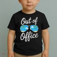 Vacation Out Office Beach Summer Tropical Travel Toddler T-Shirt thumb 2