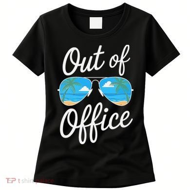 Vacation Out Office Beach Summer Tropical Travel Women's T-Shirt