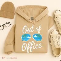 Vacation Out Office Beach Summer Tropical Travel Hoodie thumb 4