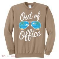 Vacation Out Office Beach Summer Tropical Travel Sweatshirt thumb 0