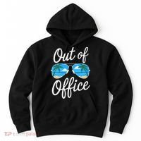 Vacation Out Office Beach Summer Tropical Travel  Hoodie thumb 0
